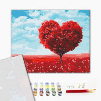 Картина по номерам Преміум картини - Серце природи