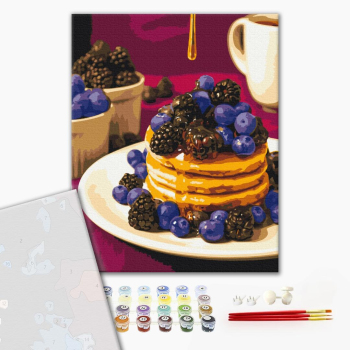 Картина по номерам Преміум картини - Літній сніданок
