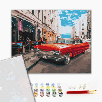 Картина по номерам Преміум картини - Червоний на удачу