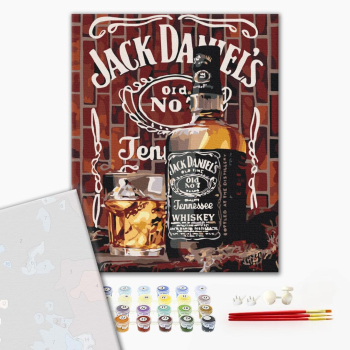 Картина по номерам Преміум картини - Американський віскі