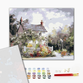 Картина по номерам Преміум картини - Затишне передмістя