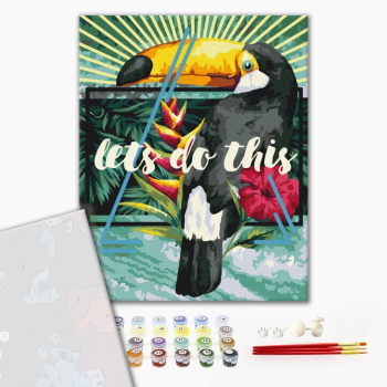 Картина по номерам Преміум картини - Літній принт