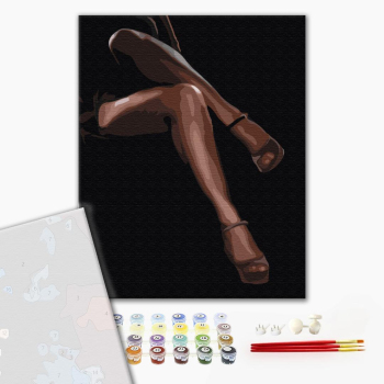 Картина по номерам Преміум картини - Граційна пристрасть