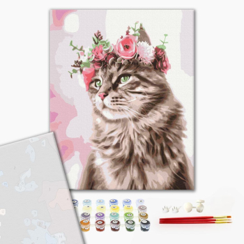 Картина по номерам Преміум картини - Пухнаста ніжність