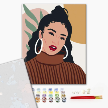 Картина по номерам Преміум картини - Триптих Осінній стиль 2