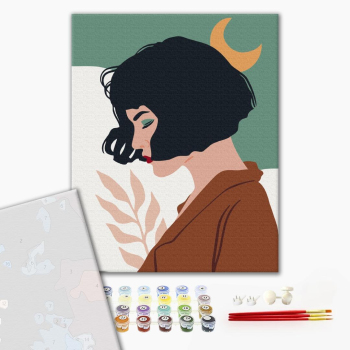 Картина по номерам Преміум картини - Триптих Осінній стиль 3