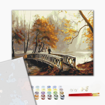 Картина по номерам Преміум картини - Осінній туман