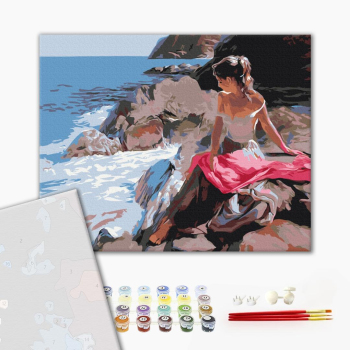 Картина по номерам Преміум картини - Мрії біля моря