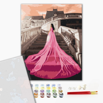 Картина по номерам Преміум картини - Прийом у палаці