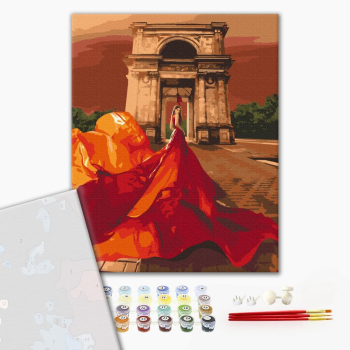 Картина по номерам Преміум картини - Тріумфальна красуня