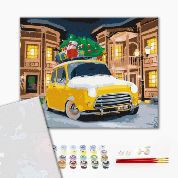 Картина по номерам Преміум картини - Доставка свята