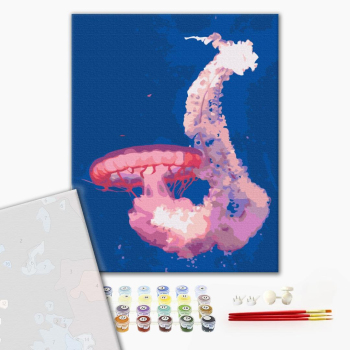 Картина по номерам Преміум картини - Медуза в польоті