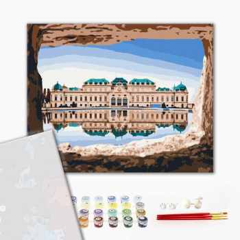 Картина по номерам Преміум картини - Прекрасний вид на Бельведер