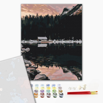 Картина по номерам Преміум картини - На краю світу