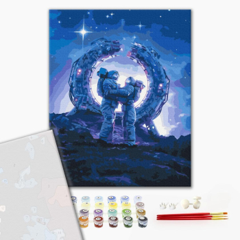 Картина по номерам Преміум картини - Космічні почуття