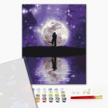 Картина по номерам Преміум картини - Казкові обійми