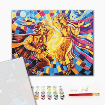 Картина по номерам Преміум картини - Коломийка © Oleg Loburak