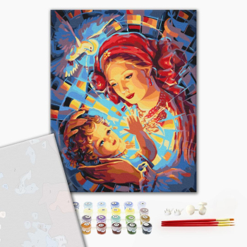 Картина по номерам Преміум картини - Ніжність © Oleg Loburak