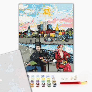 Картина по номерам Преміум картини - Мистецький променад © Viktoriya Kovalenko