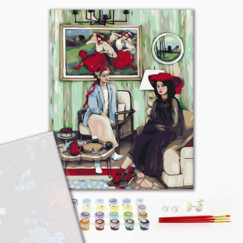 Картина по номерам Преміум картини - В гості до мистецтва © Viktoriya Kovalenko