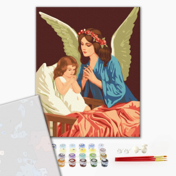 Картина по номерам Преміум картини - Окрилені молитвою