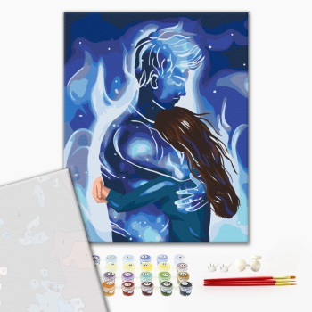 Картина по номерам Преміум картини - Ти - мій космос
