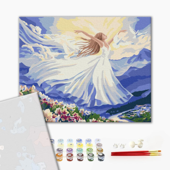 Картина по номерам Преміум картини - Ніжність в польоті © Anna Steshenko