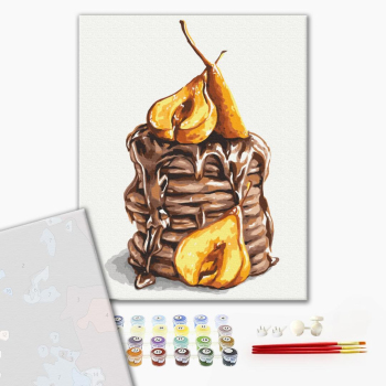 Картина по номерам Преміум картини - Грушева насолода © Anna Kulyk