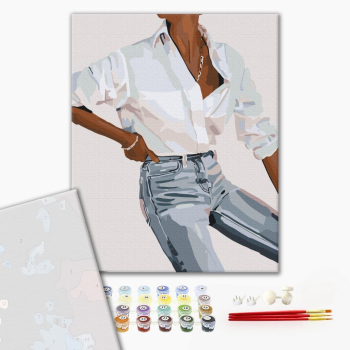 Картина по номерам Преміум картини - Стильна гармонія