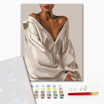 Картина по номерам Преміум картини - Елегантна спокуса