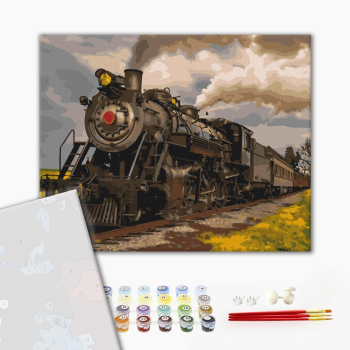 Картина по номерам Преміум картини - Поїзд