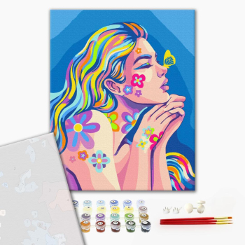 Картина по номерам Преміум картини - Неонові мрії © Поліна Скурихіна