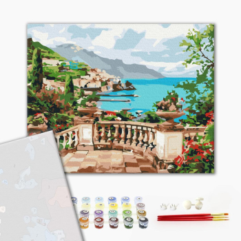 Картина по номерам Преміум картини - Вид на море
