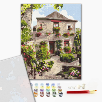 Картина по номерам Преміум картини - Два світи Провансу 1