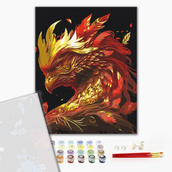 Картина по номерам Преміум картини - Фенікс