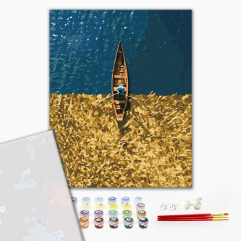 Картина по номерам Преміум картини - Озеро Світязь © Roksolana Baran