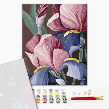 Картина по номерам Преміум картини - Півники © Yana Biluhina