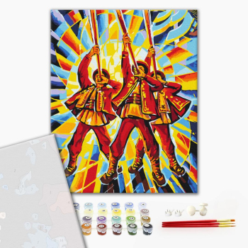 Картина по номерам Преміум картини - Трембіти © Oleg Loburak