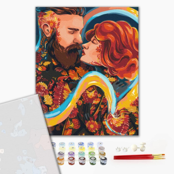 Картина по номерам Преміум картини - Закохані © Olena Lazarenko