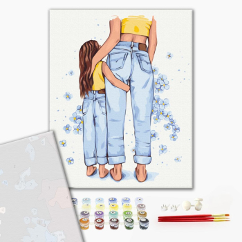 Картина по номерам Преміум картини - Мамин стиль © Alla Berezovska