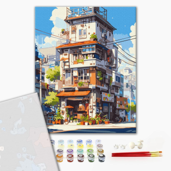 Картина по номерам Преміум картини - Токійські апартаменти