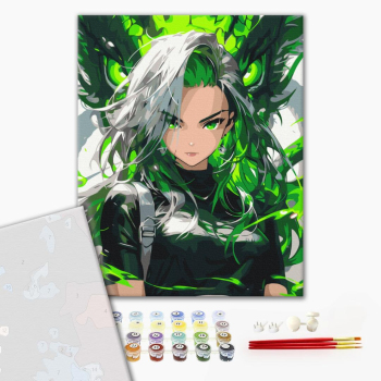 Картина по номерам Преміум картини - Душа дракона