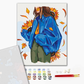 Картина по номерам Преміум картини - Осінній настрій © Alla Berezovska