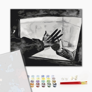 Картина по номерам Преміум картини - Мова тіла 4 © Anna Esthete