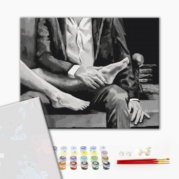 Картина по номерам Преміум картини - Мова тіла 2 © Anna Esthete