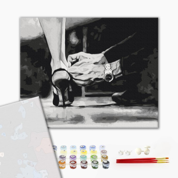 Картина по номерам Преміум картини - Мова тіла 3 © Anna Esthete