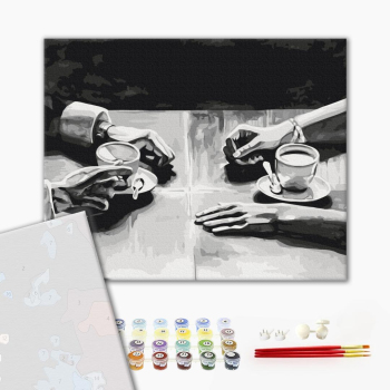 Картина по номерам Преміум картини - Мова тіла 7 © Anna Esthete