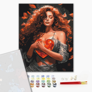 Картина по номерам Преміум картини - Берегиня кохання