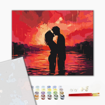 Картина по номерам Преміум картини - Відтінки пристрасті
