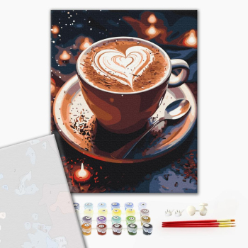 Картина по номерам Преміум картини - Аромат кохання